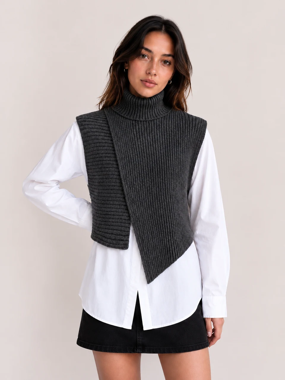 Estelle Vest-and-Shirt Set