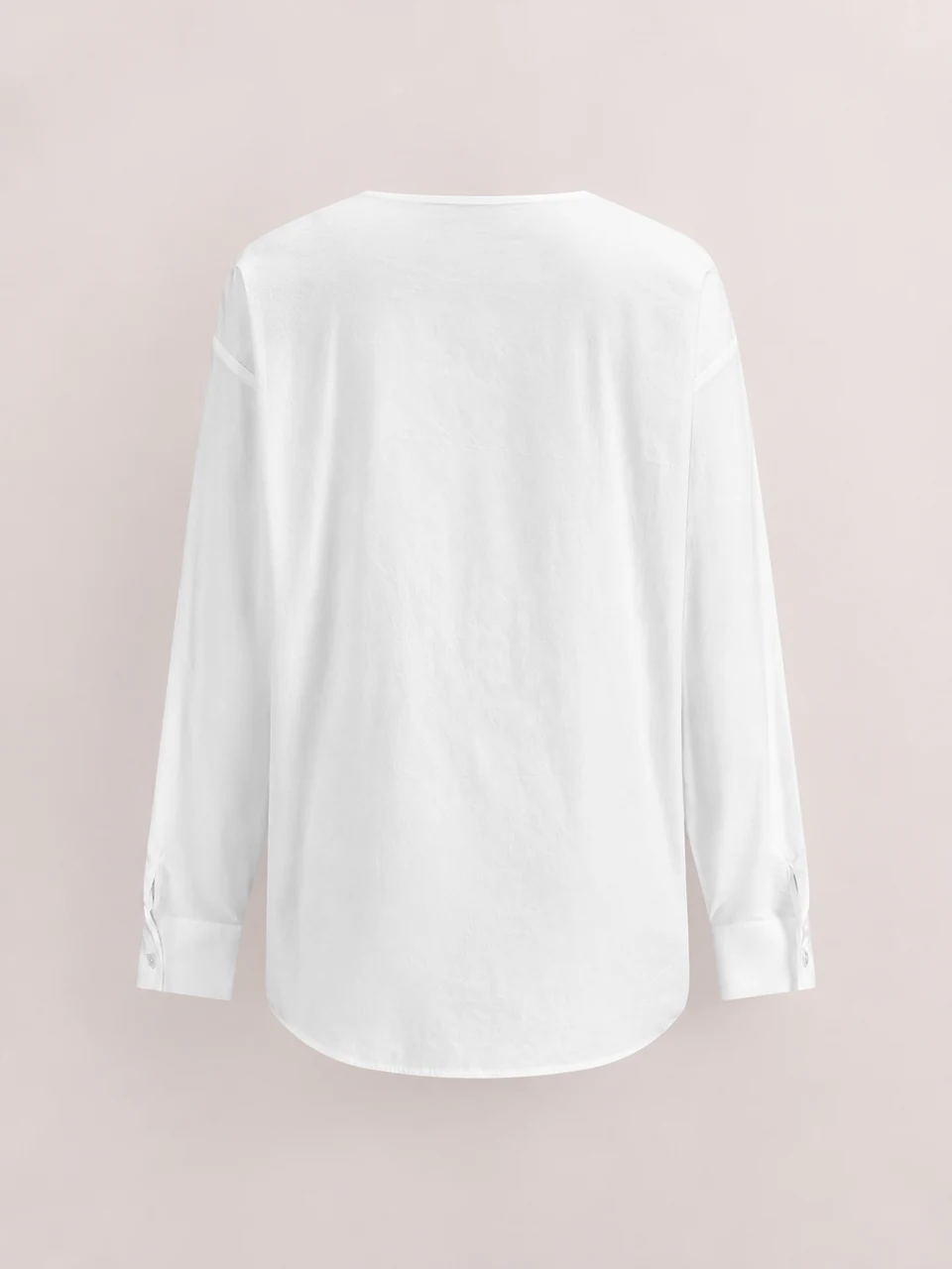 Estelle Vest-and-Shirt Set — Gray — Shirt component back