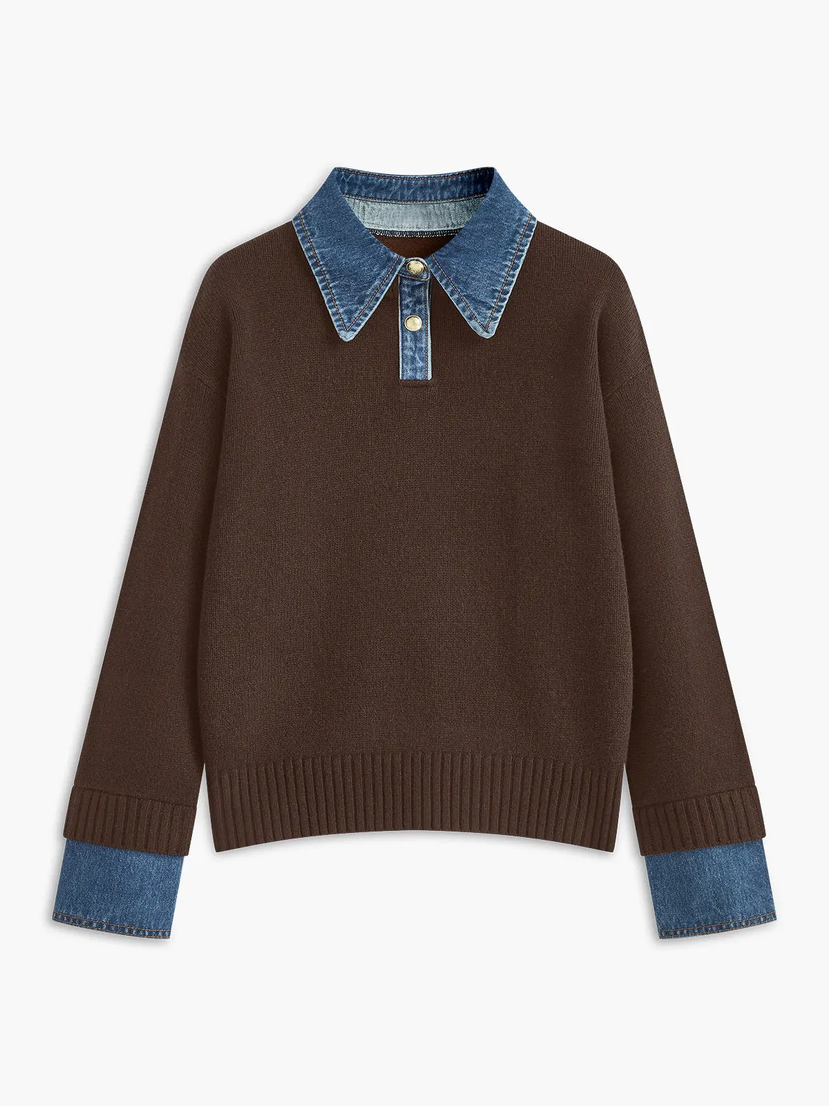 Noelle Lapel Sweater — photo 7
