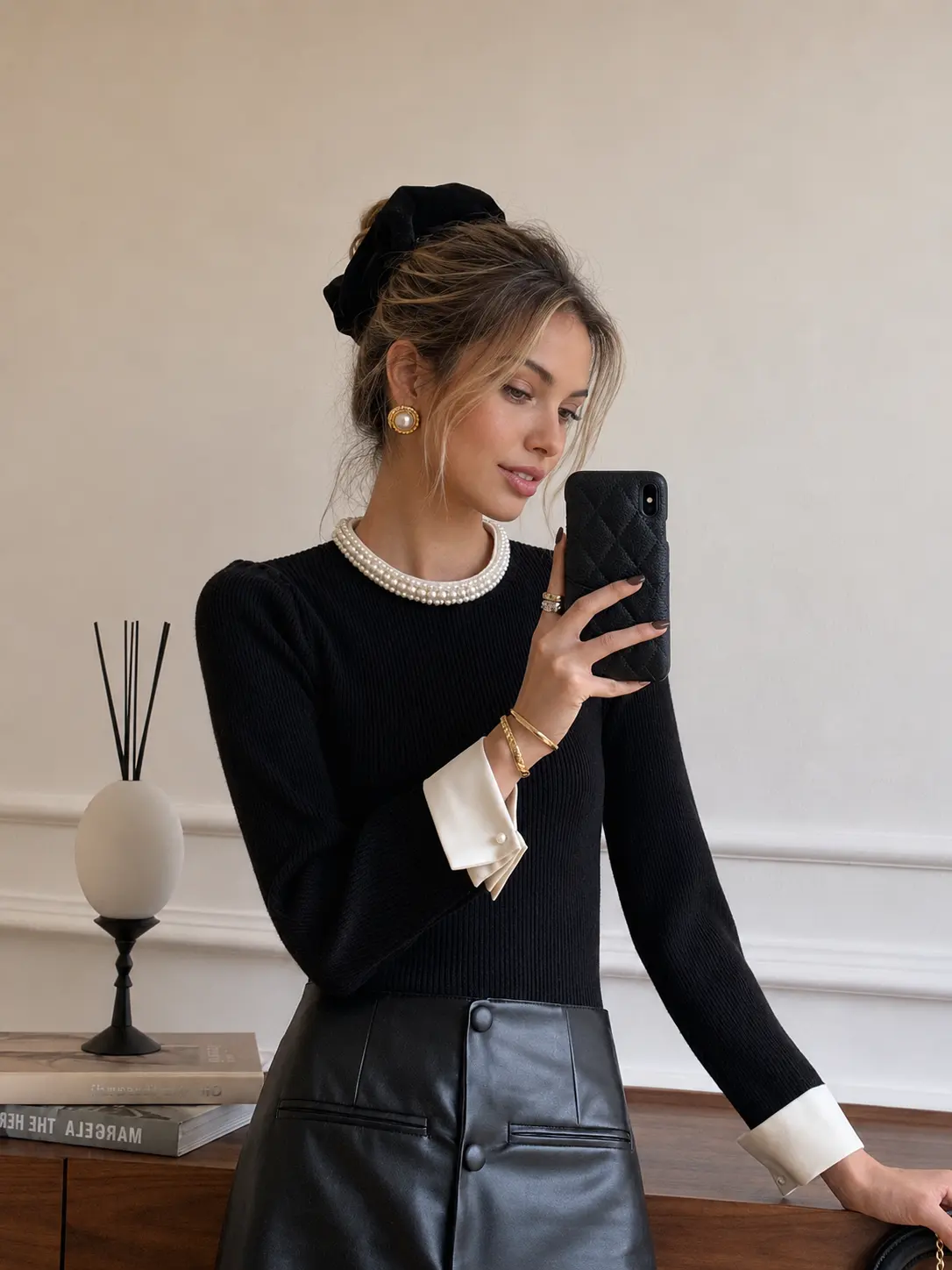 Camille Pearl-Detail Sweater — photo 4