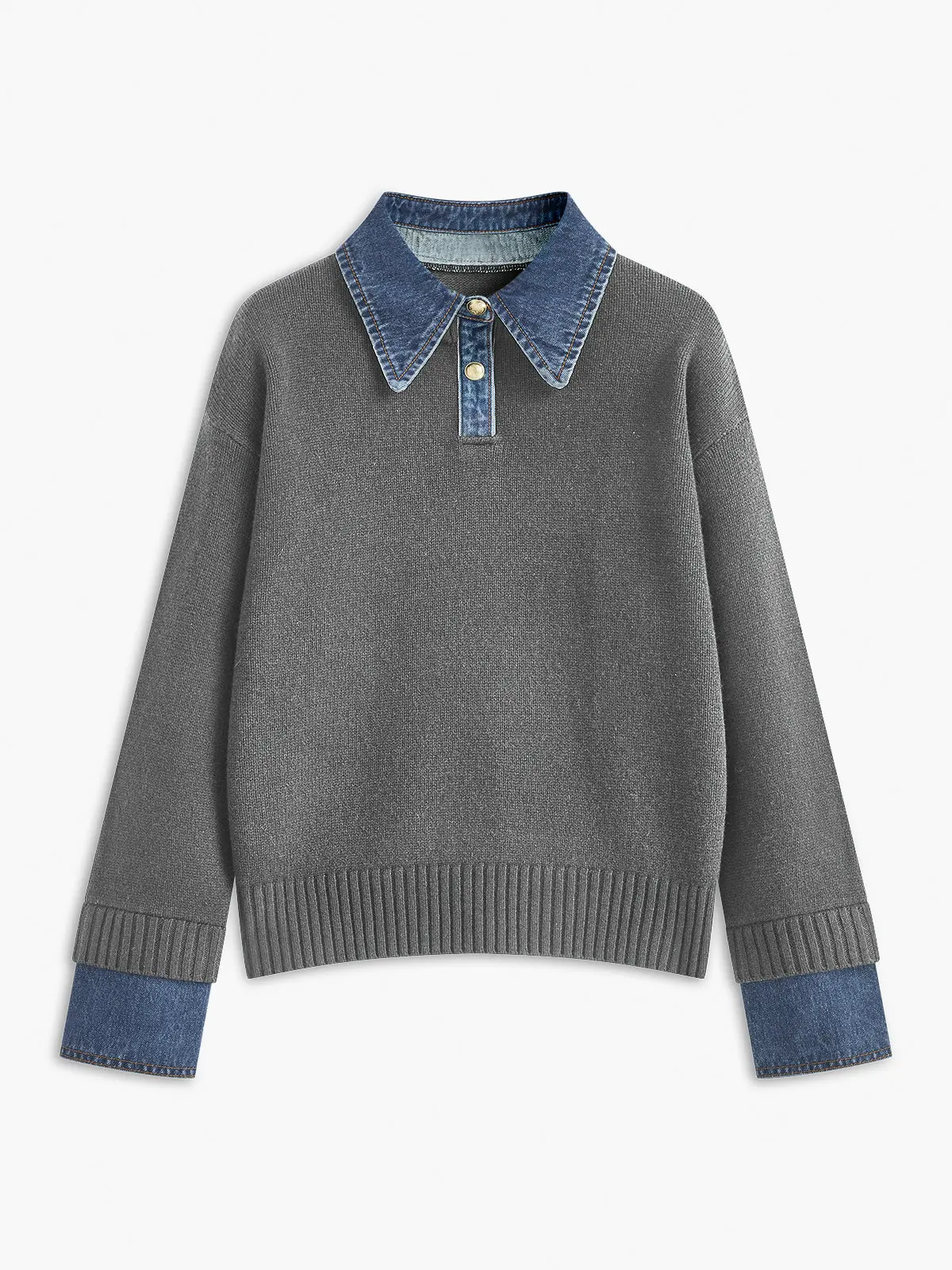 Noelle Lapel Sweater — photo 6