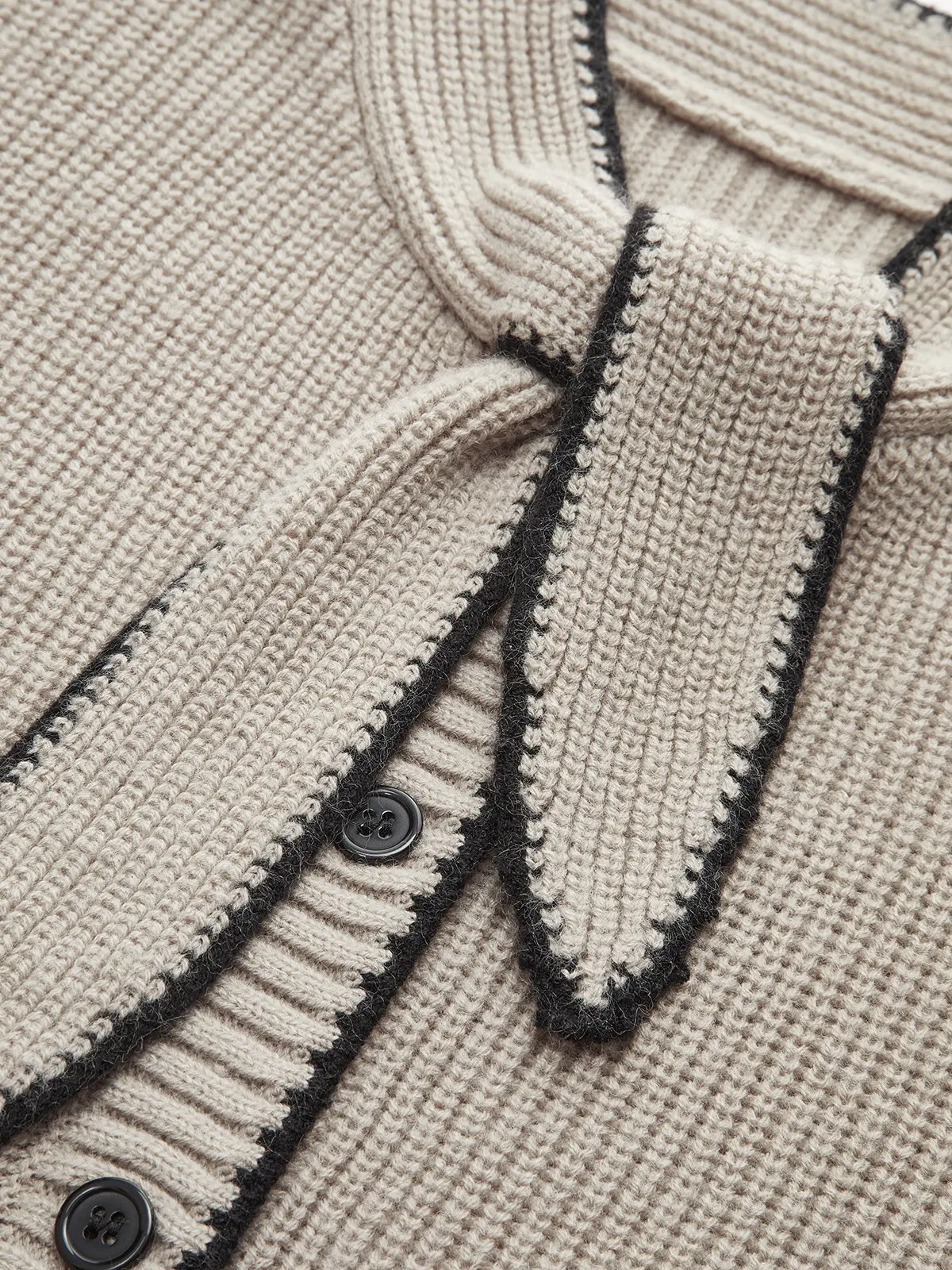 Manon Tie-Neck Cardigan — photo 5