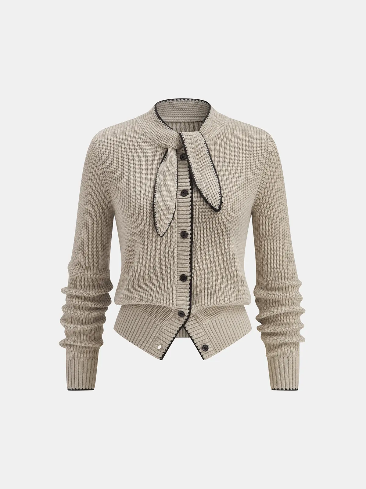 Manon Tie-Neck Cardigan — photo 2