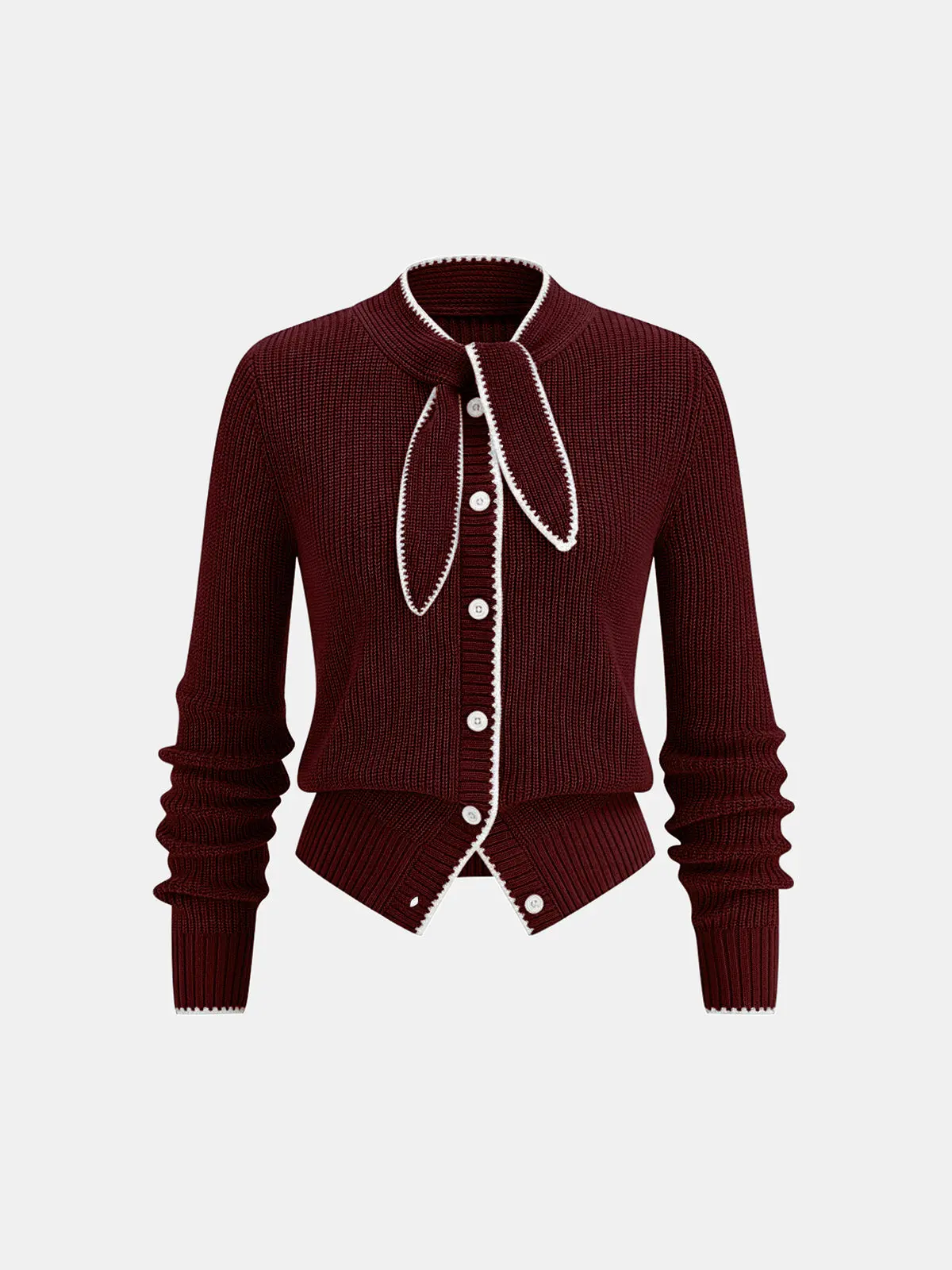 Manon Tie-Neck Cardigan — photo 10