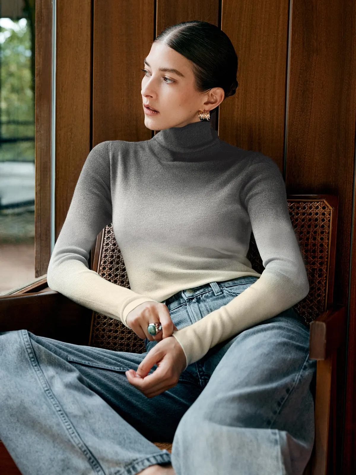 Noelle Ombre Knit Top — photo 13
