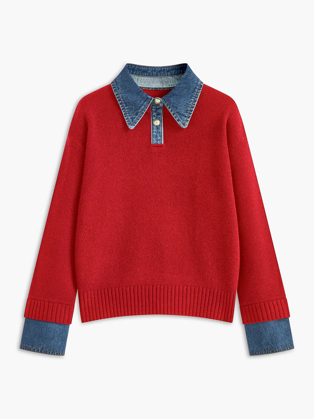 Noelle Lapel Sweater — photo 10