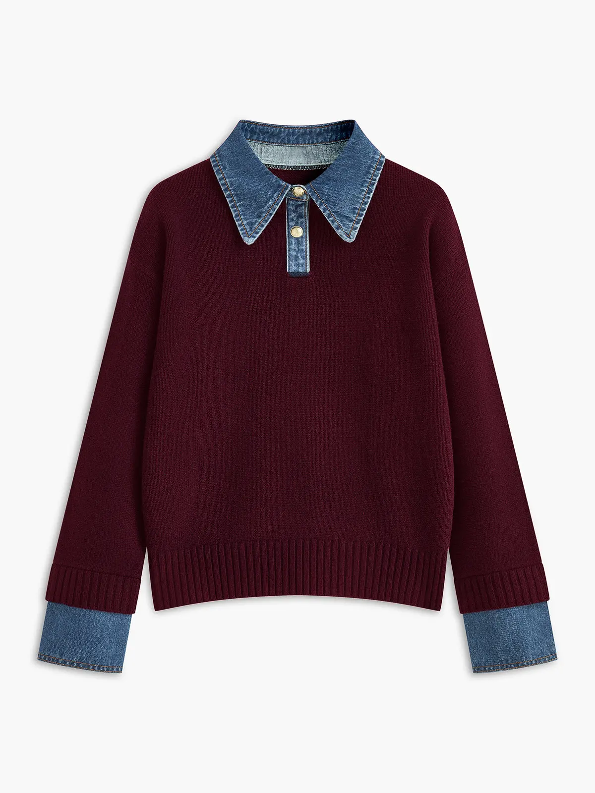 Noelle Lapel Sweater — photo 8