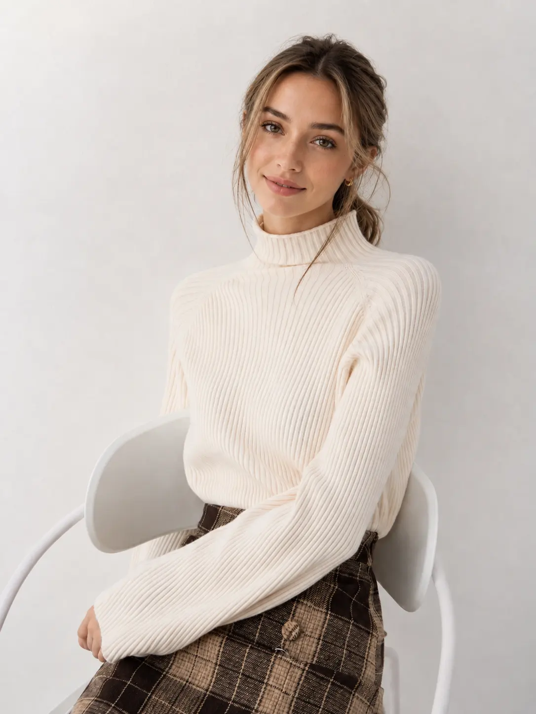 Audrey Ribbed Sweater — photo 2