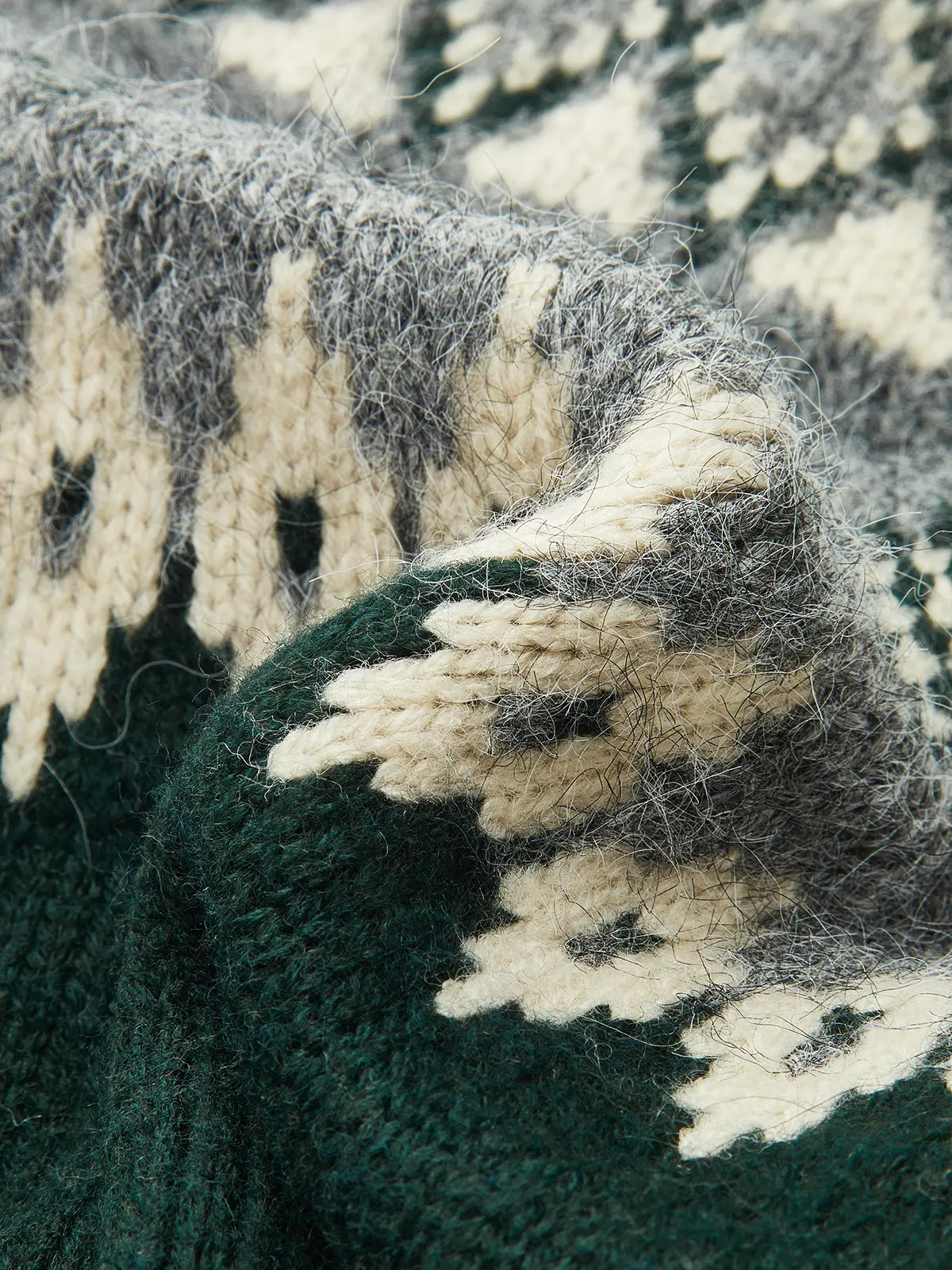 Rosalie Fair Isle Cardigan — photo 4