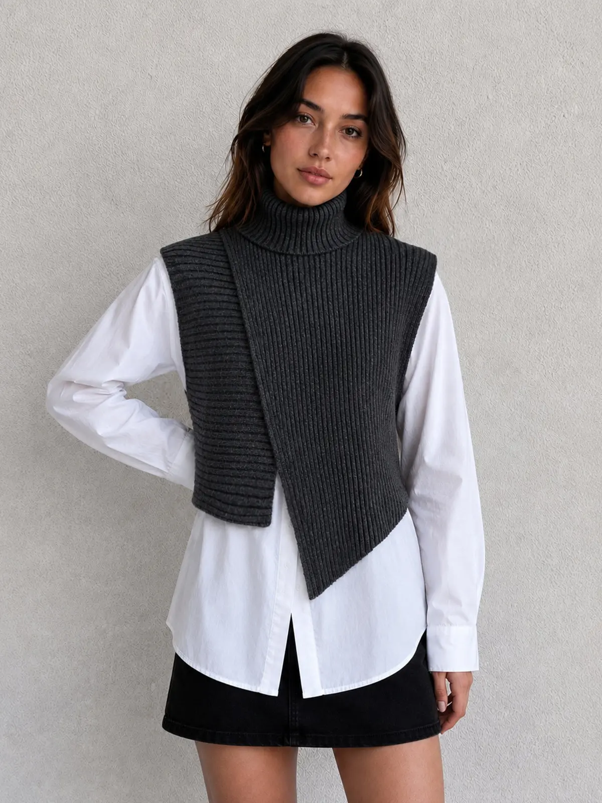 Estelle Vest-and-Shirt Set