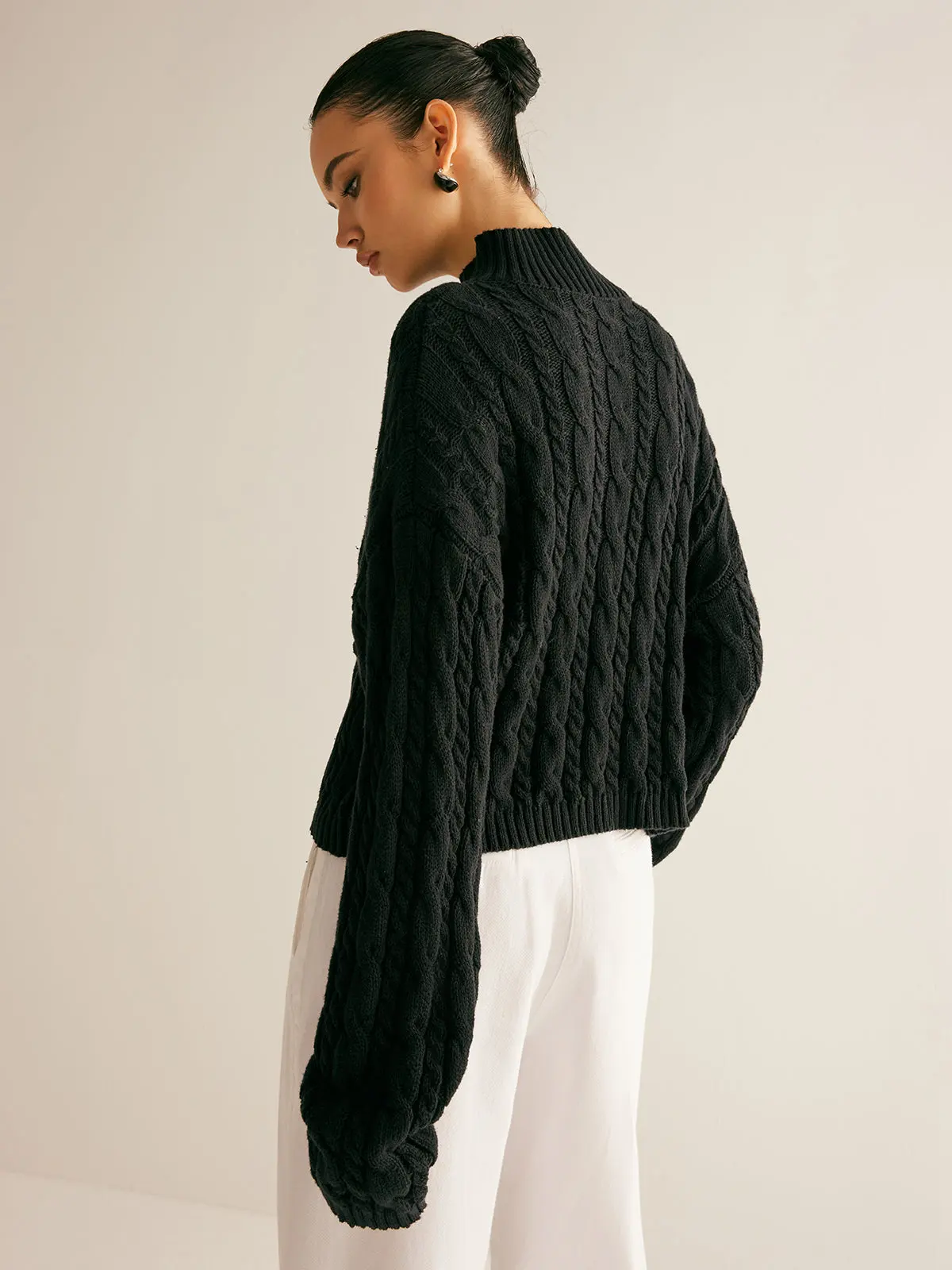Laure Keyhole Knit Top — photo 9