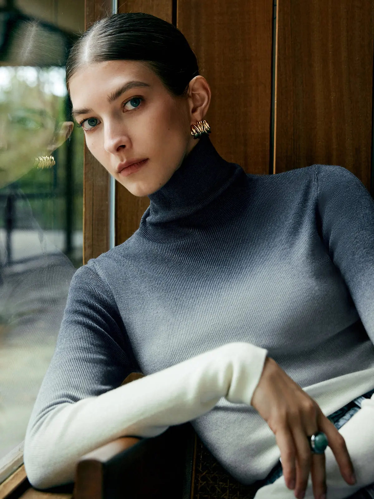 Noelle Ombre Knit Top — photo 6