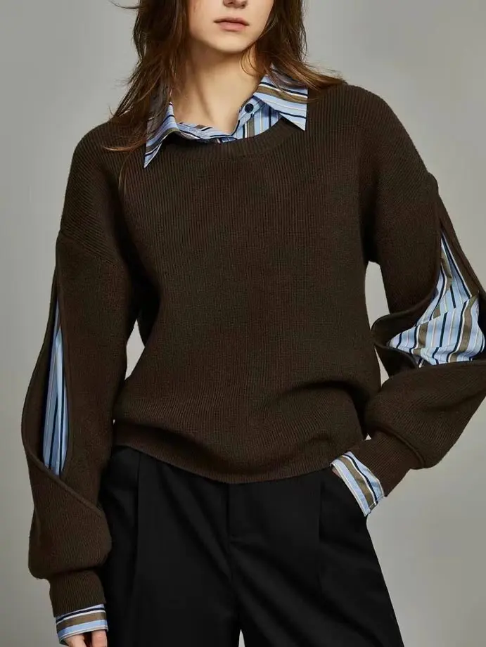 Audrey Ribbed Cutout Sweater — photo 3
