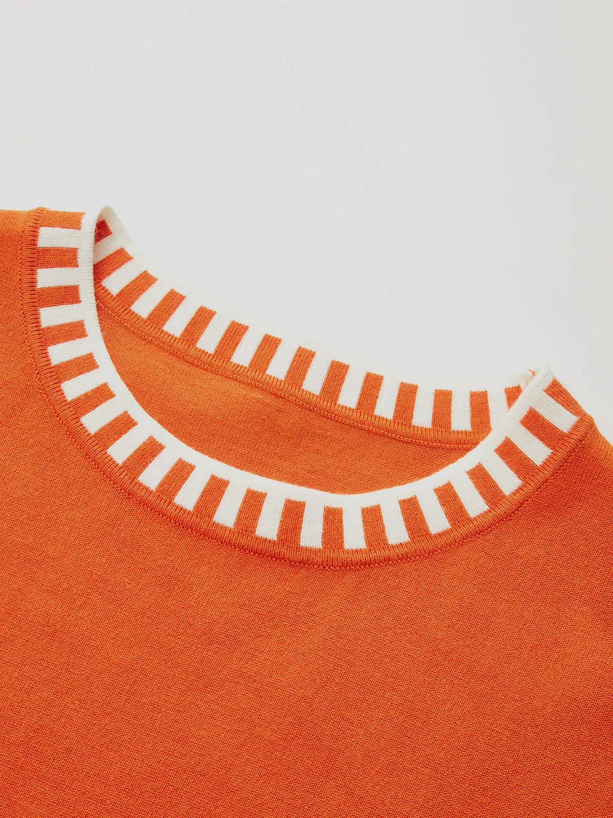 Estelle Cap-Sleeve Knit Top — photo 5