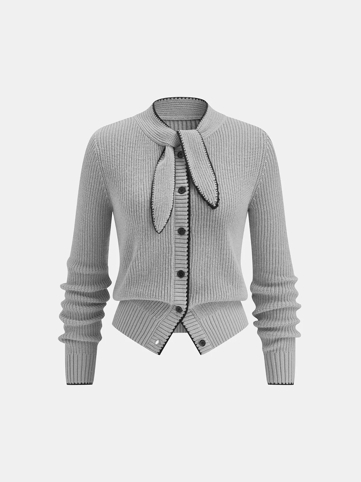 Manon Tie-Neck Cardigan — photo 8