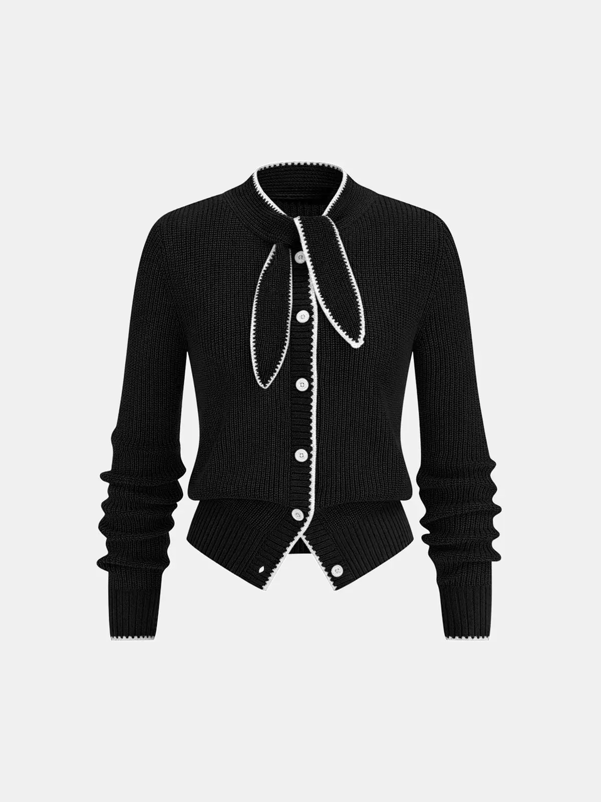 Manon Tie-Neck Cardigan — photo 9