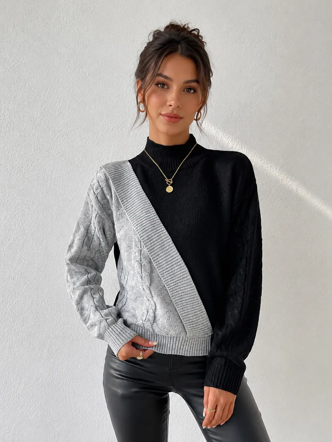 Laure Color-Block Sweater — photo 2